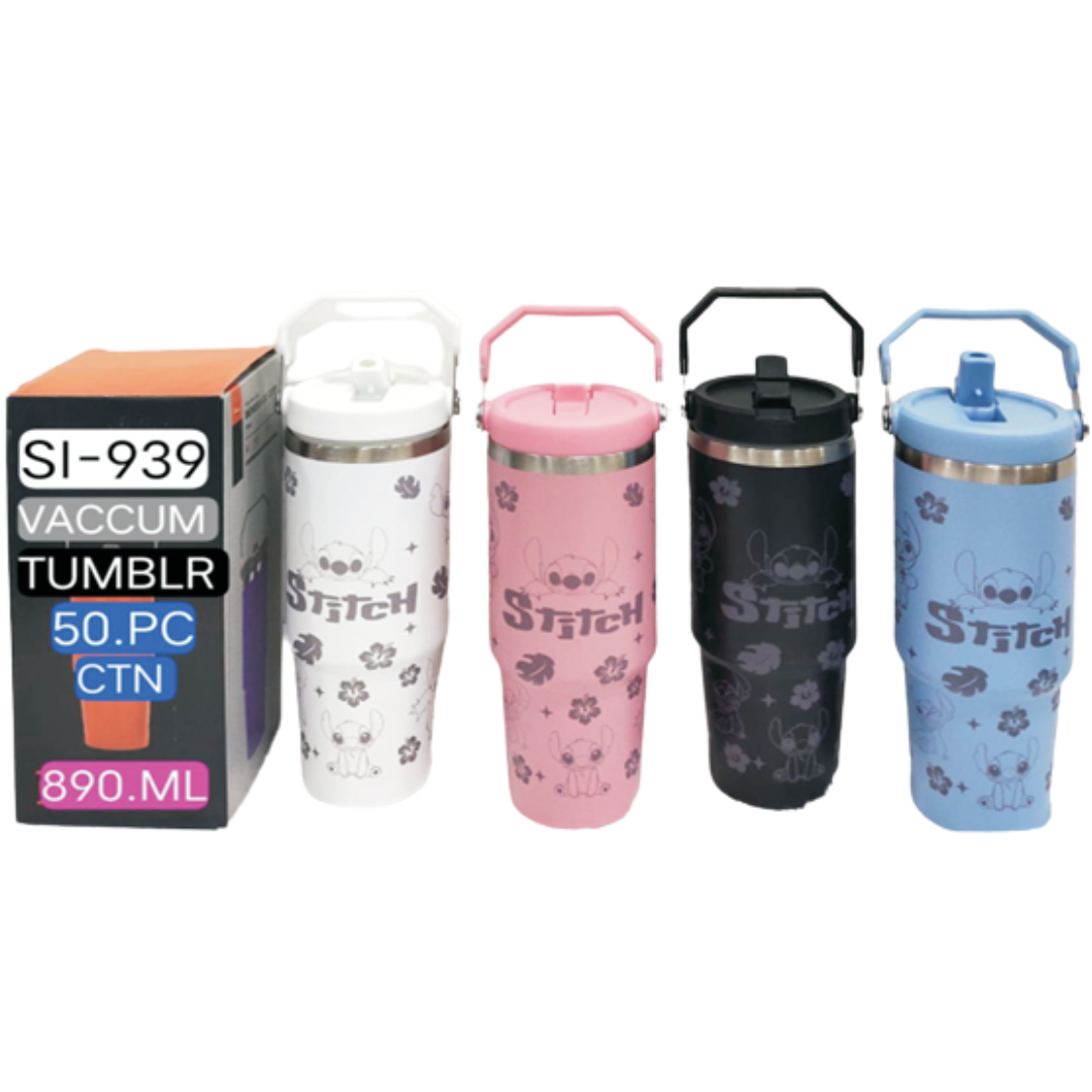 SI-939 Vacuum Tumbler – 890 ML (Hot & Cold)